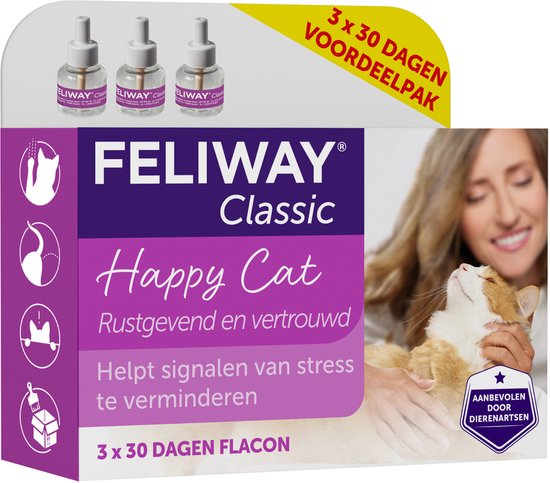 Feliway Classic - Navulling - 3 x 48 ml