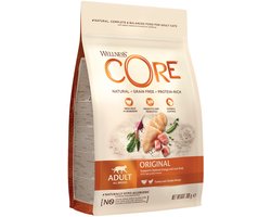 Wellness Core Grain Free Cat Original Kalkoen&Kip - Kattenvoer - 300 g