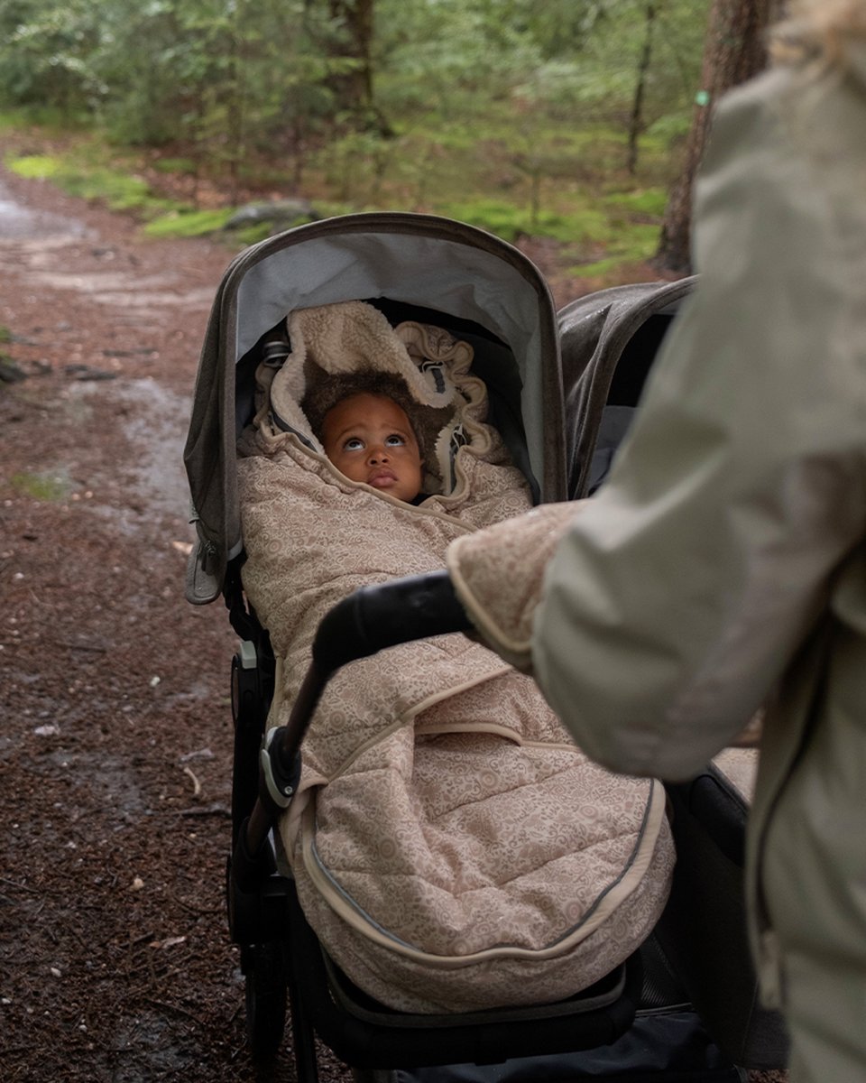 Lodger - Voetenzak kinderwagen - Waterafstotend - Antraciet - Universeel 6-36M – foto 6