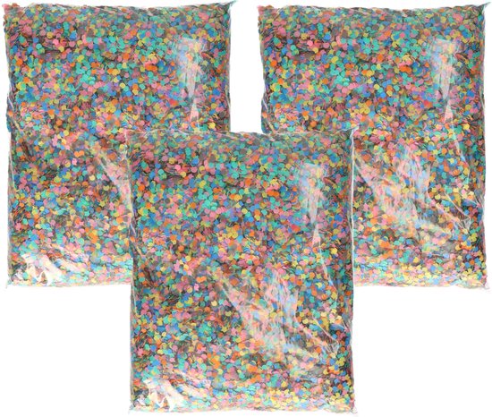 Speeldoek Super cool confetti - Medium 48x48cm - Playcotton – Pit and play