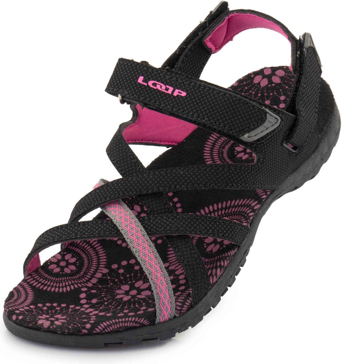 Kindersandalen Loap Caipa Jr Zwart - 30