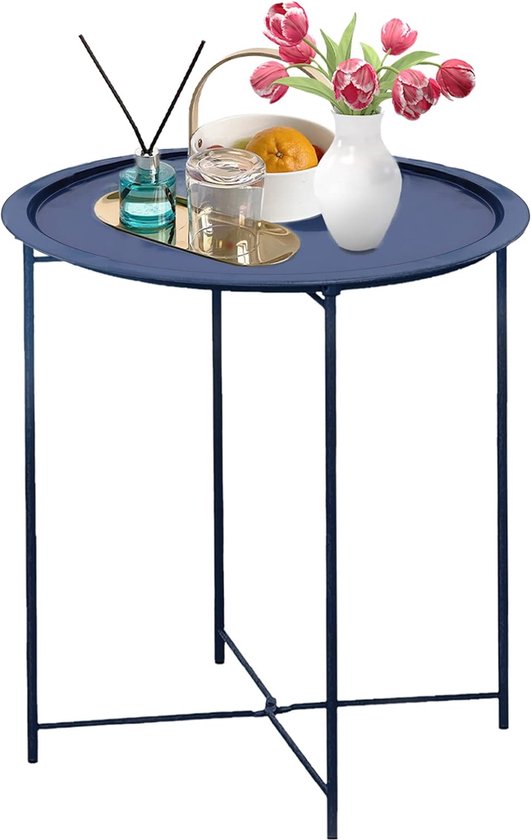 Salontafel Ronde Set Van 2 Woonkamertafel Ronde Witte