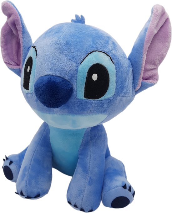 Disney - Lilo en Stitch - Knuffel - Stitch - Blauw - Pluche - 25 cm