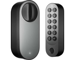 Aqara Smart Lock U200 Kit - Zwart - Slim Deurslot - Vingerafdruk & Pincode - Apple Home Key - Bluetooth & Matter