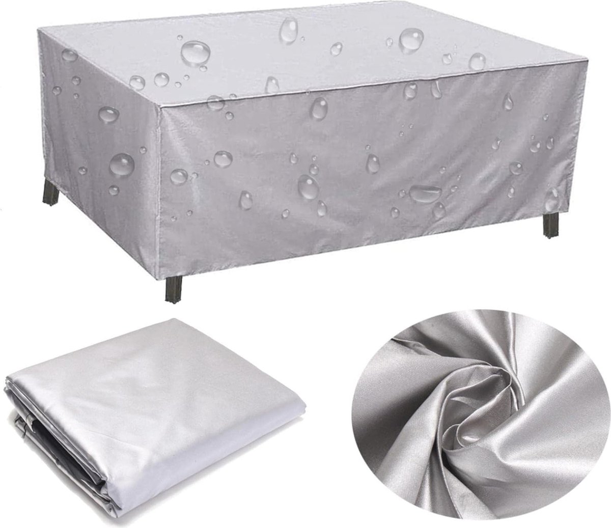 Waterdichte Tuinmeubelhoes - Zware Bescherming voor Tuintafels (340 x 280 x 90 cm) Waterdichte Tuinmeubelhoes - Zware Bescherming voor Tuintafels (340 x 280 x 90 cm) - Afbeelding 1