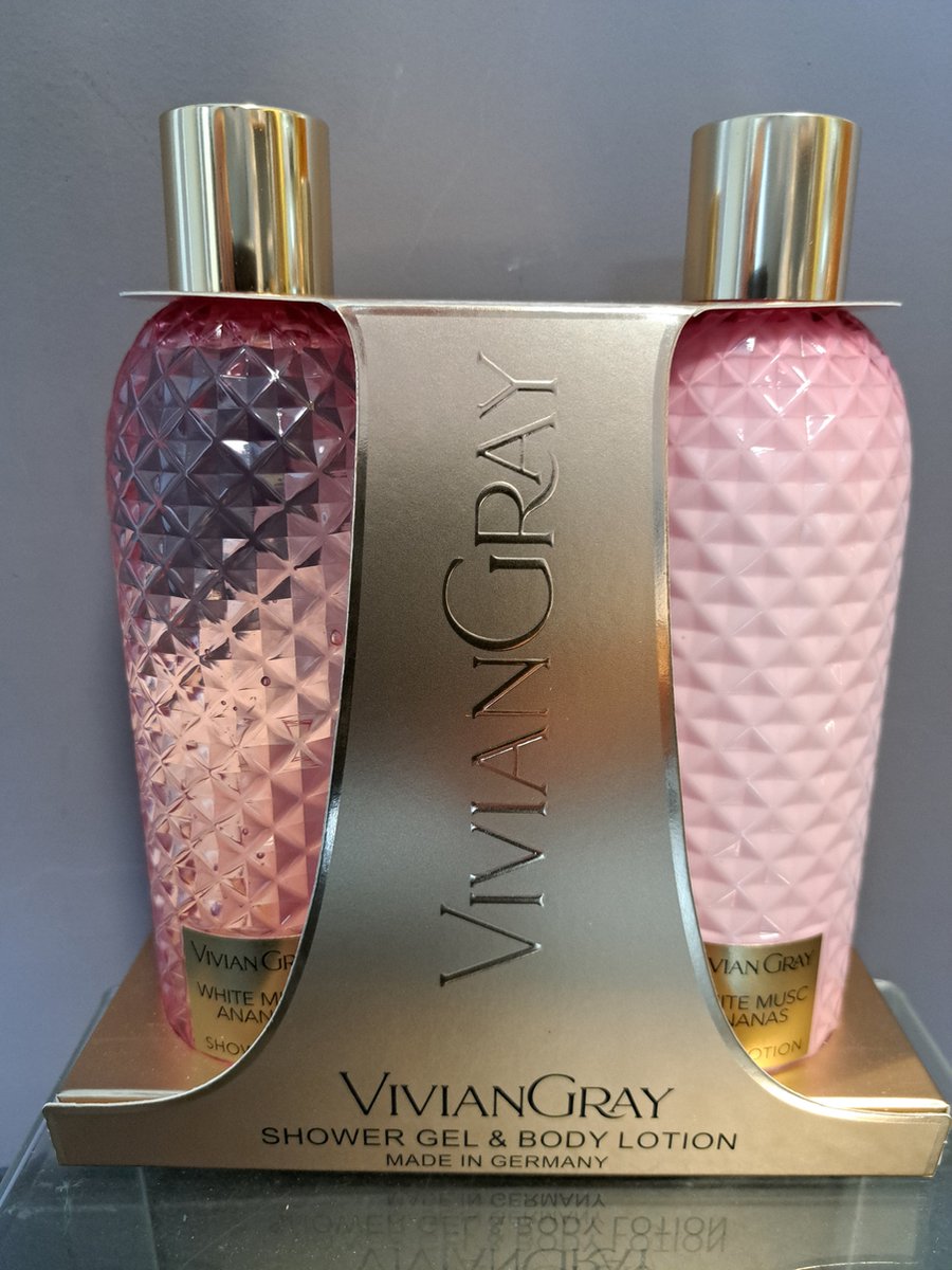 Goedkoopste geschenk set vrouwen verjaardag - roze - witte musk - ananas - kerst - moeder dag - leuk geschenk - kado voor elke gelegenheid - vriendin
