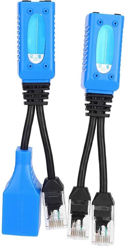 2 stks Kabel Extender Splitter, Ethernet Kabel Adapter 1-in 2-out RJ45 Vrouwelijke Interface LAN Connector Kabel Extender Splitter, voor Internet Draad(zwart 2 stks Kabel Extender Splitter, Ethernet Kabel Adapter 1-in 2-out RJ45 Vrouwelijke Interface LAN Connector Kabel Extender Splitter, voor Internet Draad(zwart