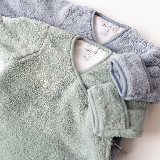 BEMINI Babyslaapzak - MAGIC BAG 1-4m - TOG 2.5 - Zachte warmte - Stone van Bemini — afbeelding 4