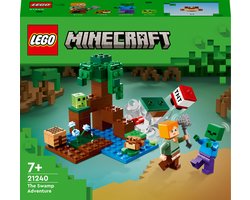 foto van LEGO Minecraft Het Moerasavontuur Bouwset - 21240