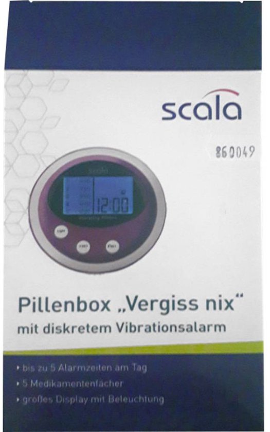 Scala Vergiss Nix Pillendoosje van Merkloos — afbeelding 4