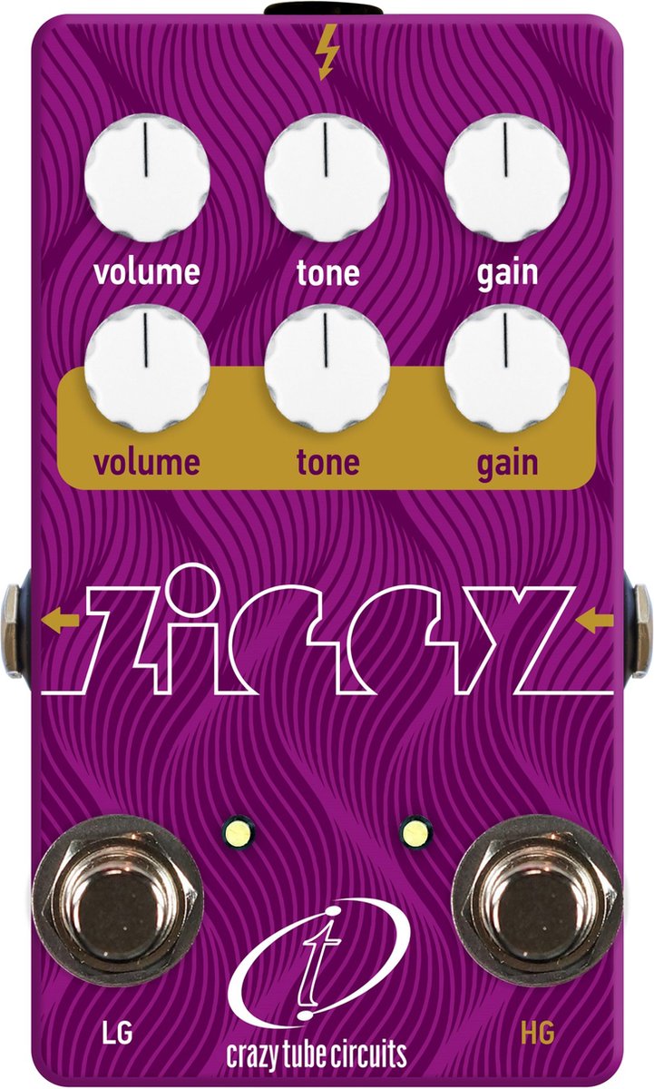 Crazy Tube Circuits Ziggy V2 Dual Overdrive - Distortion voor gitaren