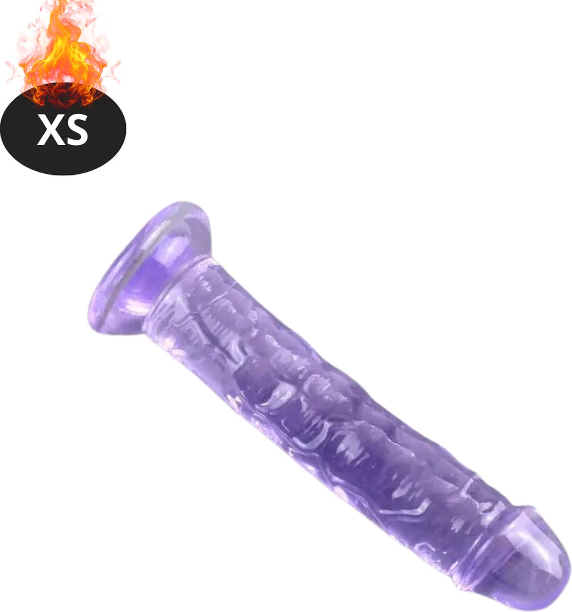 Goedkoopste Bovista Dildo - Anaal - Met Zuignap - Siliconen - Sex Toys - Voor Mannen & Vrouwen - Voor Koppels - Couples - Paars - XS