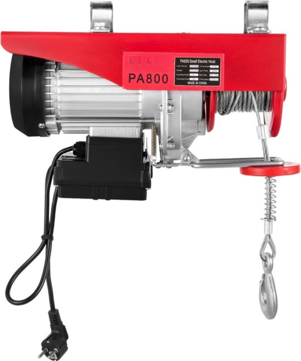 Elektrische Auto Lier - Draadloze Afstandsbediening - 800KG - 1450W - Vrachtwagens