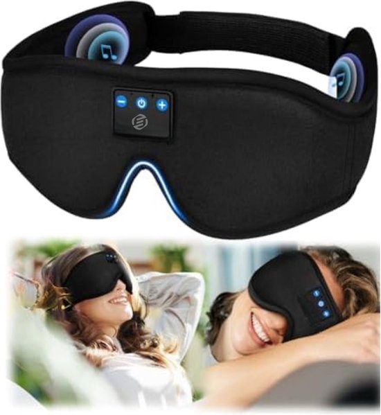 INF Bluetooth-hoofdband/slaapmasker Slaaphoofdtelefoon