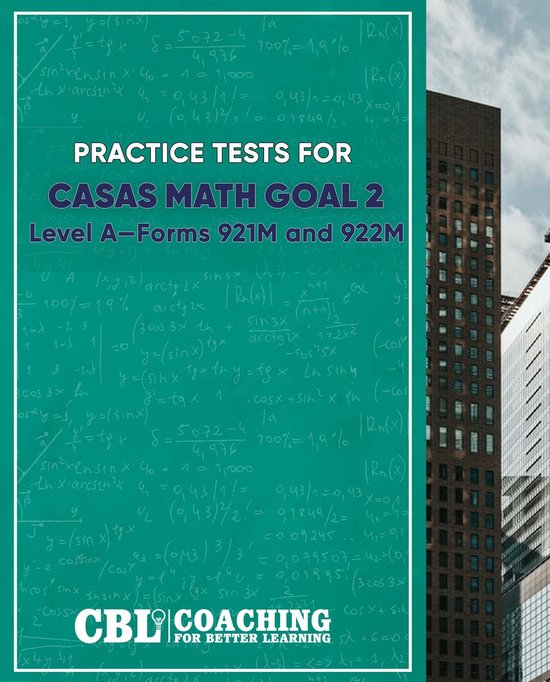 Practice Tests for Math GOAL 2 Level A―Forms 921M and 922M - cover