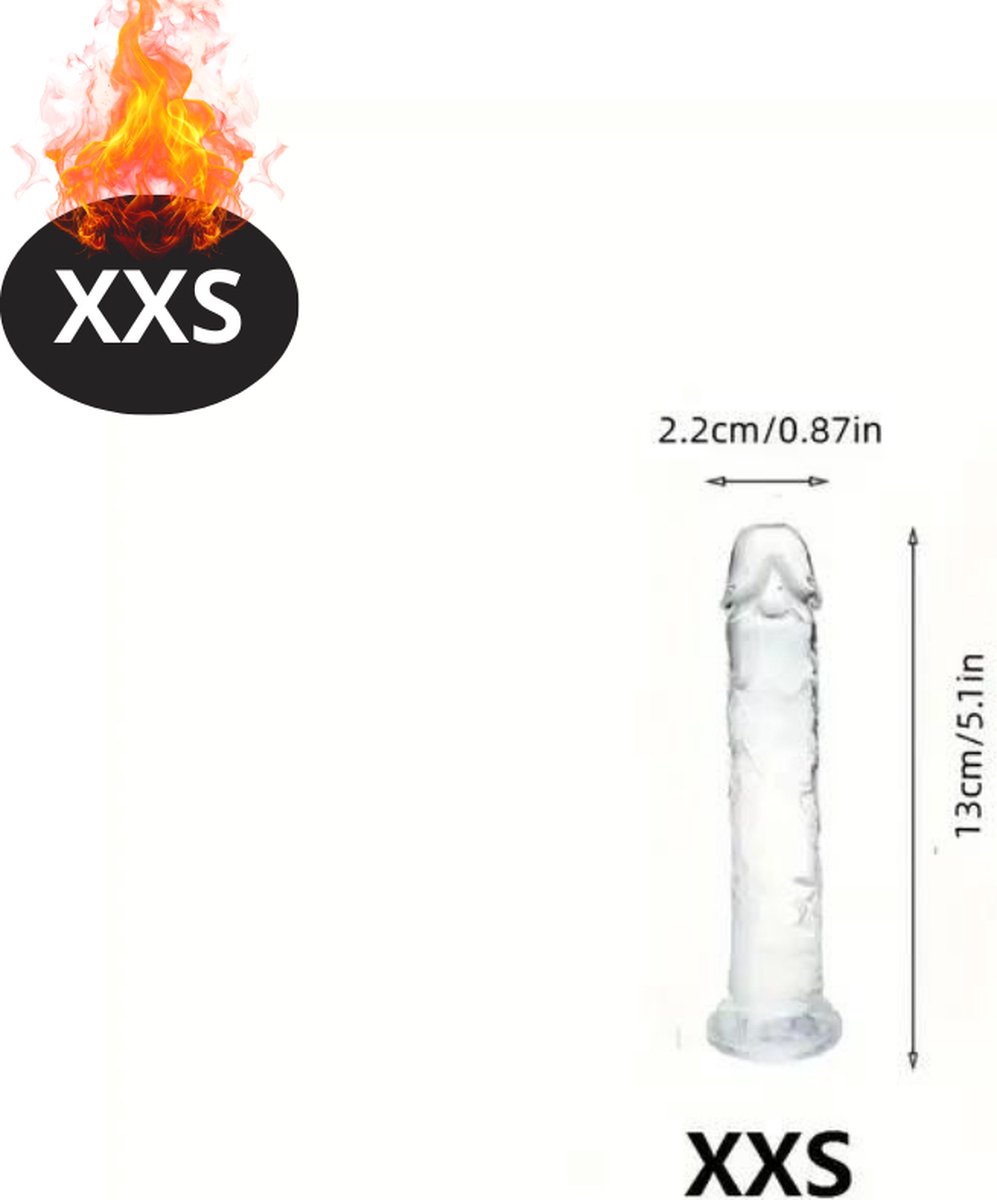 Goedkoopste Bovista Dildo - Anaal - Met Zuignap - Siliconen - Sex Toys - Voor Mannen & Vrouwen - Voor Koppels - Couples - XXS