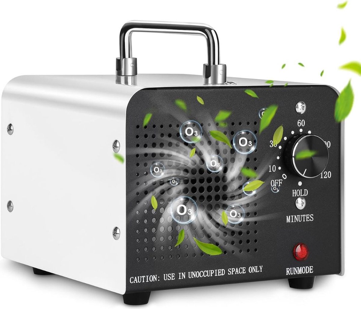 ApexArte® Ozon Generator - Ozon Apparaat - Ozongenerator - Luchtreiniger - Lucht Verschoner - Lucht Sterilisatie - Wit