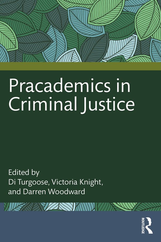 Pracademics in Criminal Justice - cover