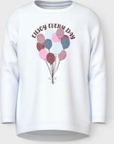 NAME IT - NMFVIX LS TOP - Meisjes - Lange mouwen shirts - maat 104