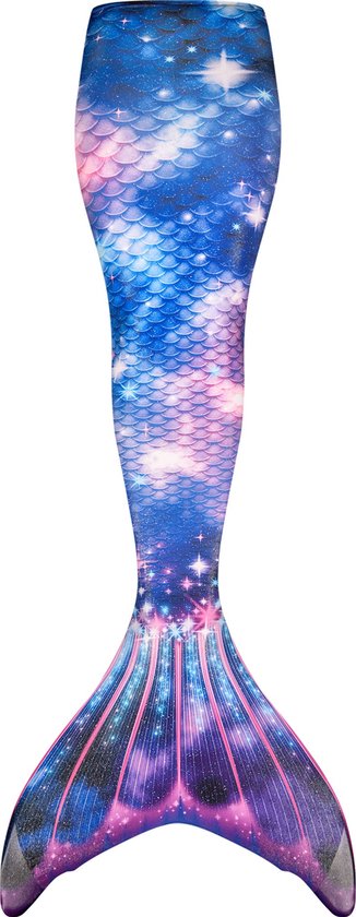 Zeemeerminstaart voor kinderen maat 12 (146-152) - Fin Fun Lunar Tide set met monovin met voetvakjes
