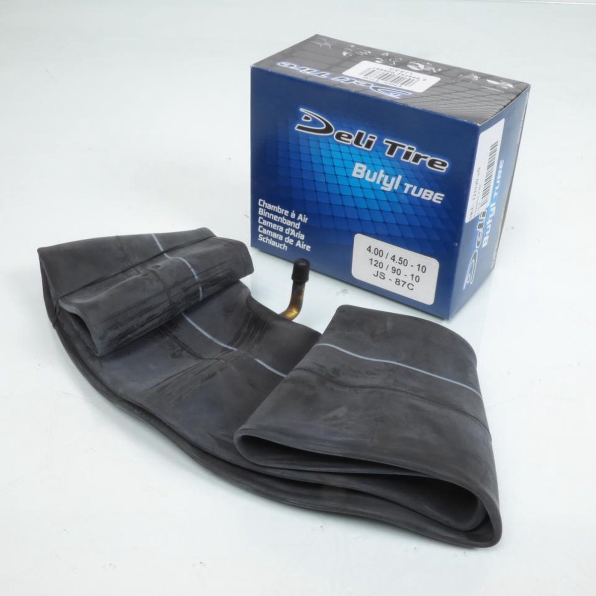 deli binnenband 4.00 tot 4.50-10 120/90-10 130/90-10 130/70-10 js-87c voor motor scooter