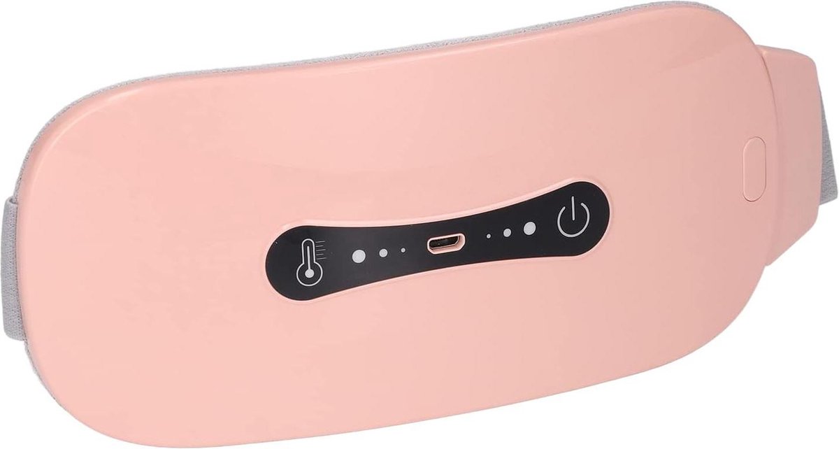 Warm Palace Menstruatie Heet Kompres USB 3 Niveau Trillingen EMS Buik Verwarming Riem - Baarmoeder Hulpstuk .