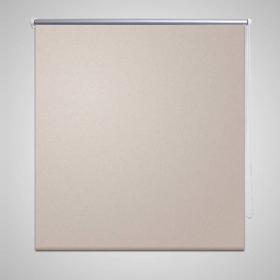 Rolgordijn verduisterend blackout 140 x 230 cm beige