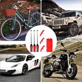 Bandenlichter bandenmontagehendel gereedschap Tire Spoons Lever bandenwisselset voor motorfiets fiets banden 3 x wiel velg beschermers 3 x fiets bandenlichter