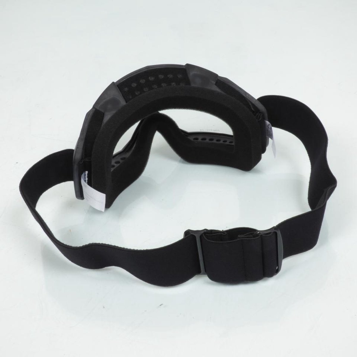 Lunette masque pour moto quad supermotard enduro cross Trendy MTC01 noir écran transparent