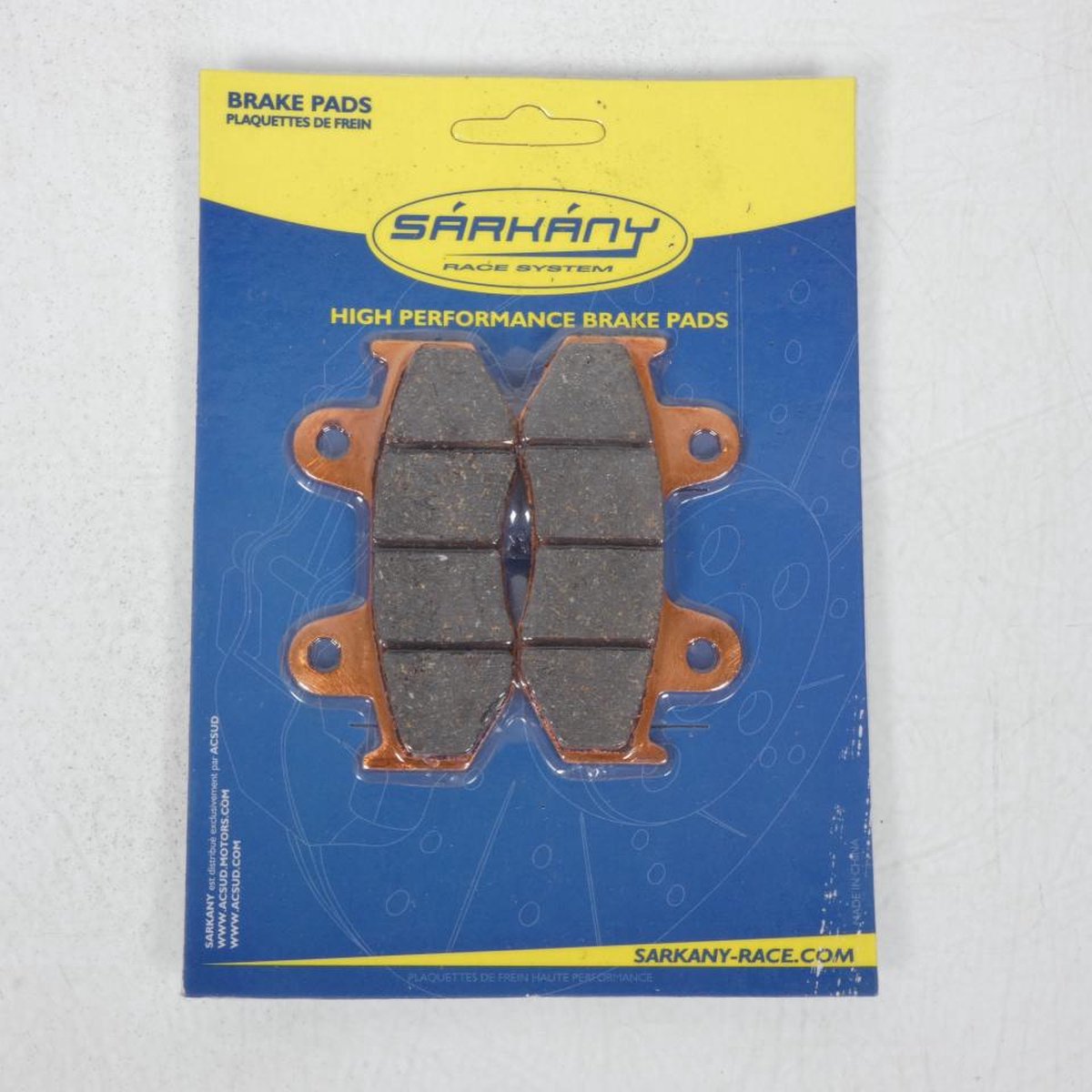 Plaquette de frein Sarkany pour Scooter Suzuki 400 Burgman 1999 à 2000 JD05 / AV Neuf