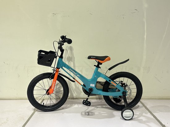SKYS - kinderfiets van 5 t/m 7 jaar - 18 inch - blauw oranje van SKYS — afbeelding 3