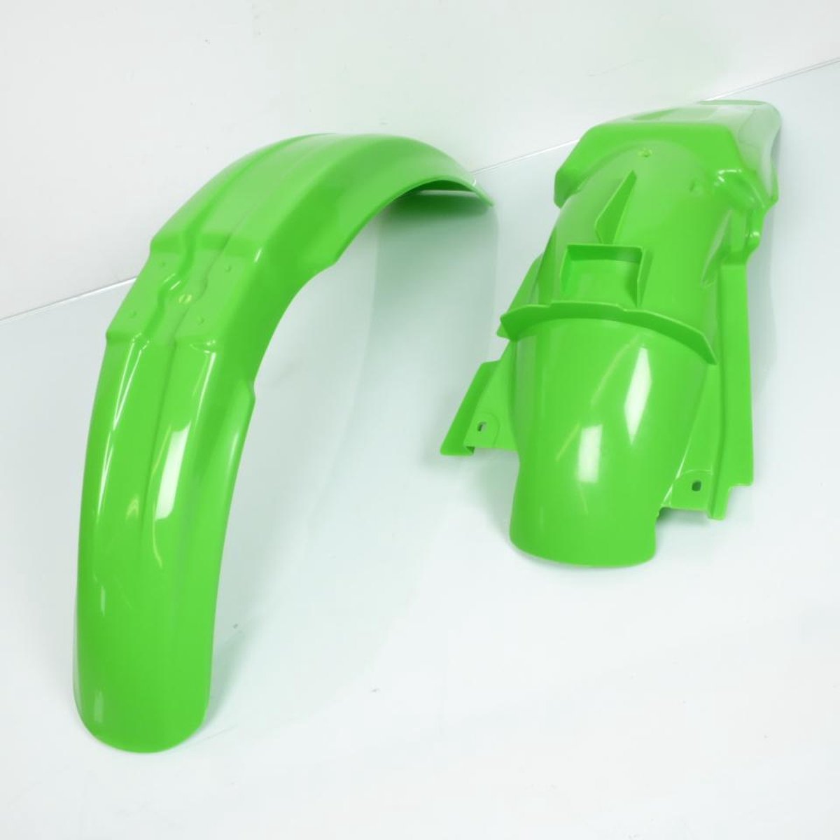 groen en wit ufo kuip set voor kawasaki 125 kx motor 1999 tot 2002 nieuw