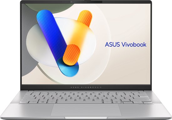 ASUS Vivobook S 14 OLED M5406NA-QD082W AMD Ryzen™ 5 7535HS Laptop 35,6 cm (14") WUXGA 16 GB LPDDR5x-SDRAM 512 GB SSD Wi-Fi 6E (802.11ax) Windows 11 Home Zilver - ASUS - Hoofdafbeelding