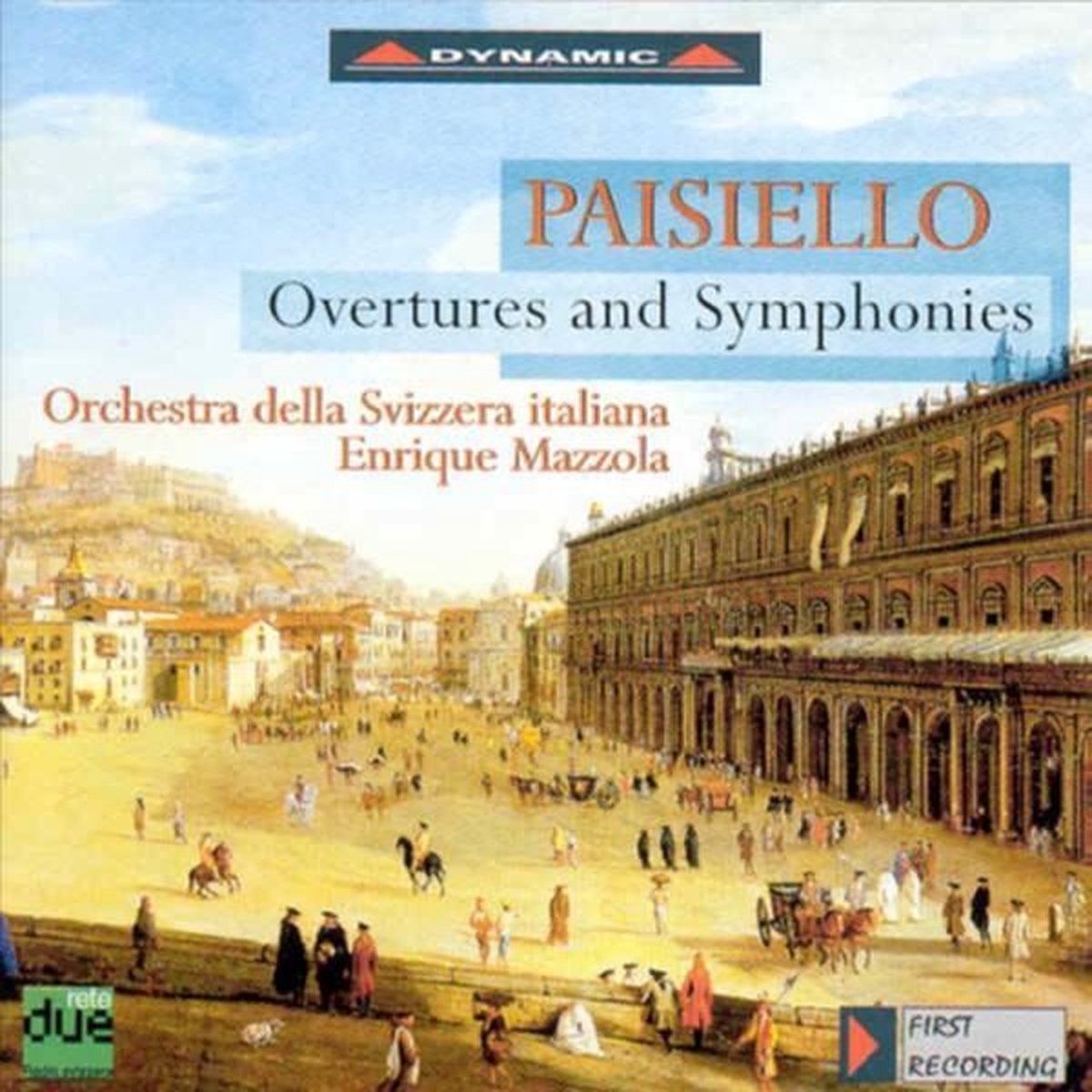 Orchestra della Svizzera Italiana, Enrique Mazzola - Paisiello: Overtures and Symphonies (CD)