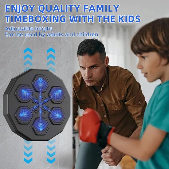 Premium muziekboksmachine met bokshandschoenen, smart bluetooth Premium muziekboksmachine met bokshandschoenen, smart bluetooth