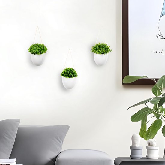 Kunst hangplant Hop 80 cm UV –Easyplants Kunstplanten