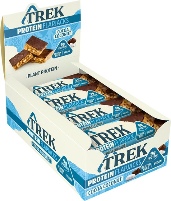 Trek Trek Protein Flapjacks - Energy Bar - 16 bars