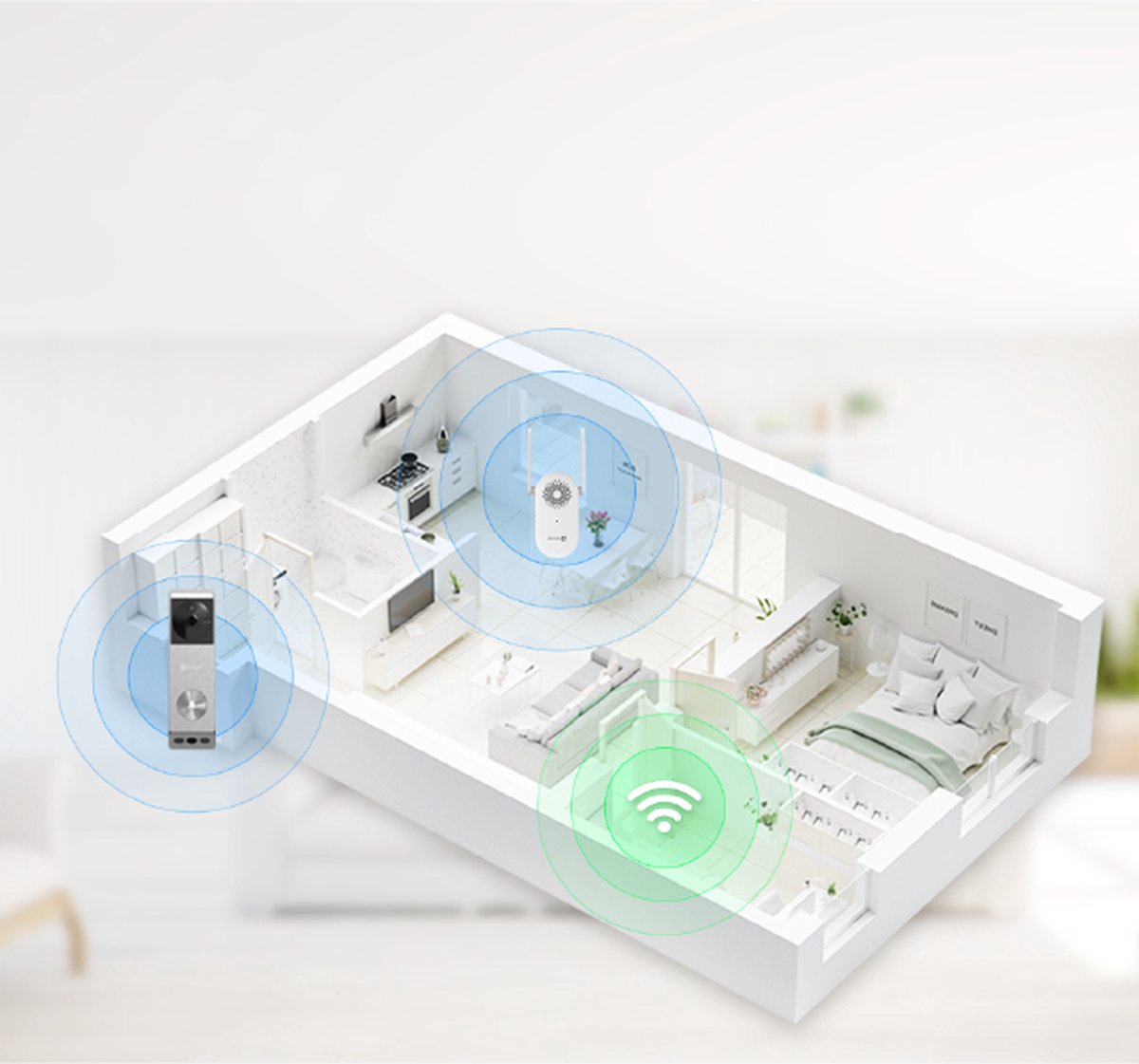 Afbeelding 3 van EZVIZ HP3 Pro + CH1 – Slimme Beveiligingscamera – 2K HD – Kleur Nachtzicht – Geen Abonnement – 32GB Opslag – Zonnepaneel – IP65