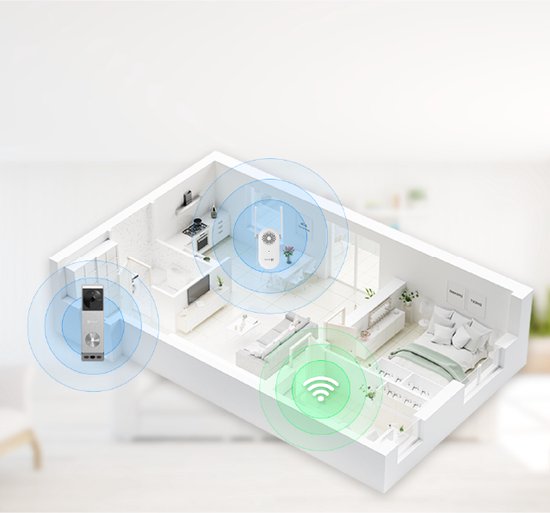 EZVIZ HP3 Pro + CH1 - Video Deurbelset - 2K HD - Kleur Nachtzicht - Geen Abonnement - 32GB Opslag - Zonnepaneel - IP65 van Merkloos — afbeelding 3