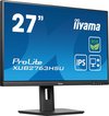 iiyama ProLite XUB2763HSU-B1 - 27 Inch - IPS - Full HD - USB-Hub - energie label B - Verstelbaar