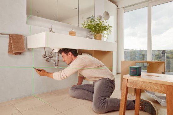 Bosch Quigo green Kruislijnlaser
