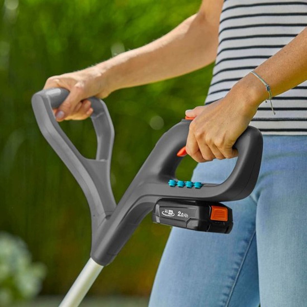 Gardena Débroussailleuse multifonction - 14702-55 - sans batterie ni chargeur