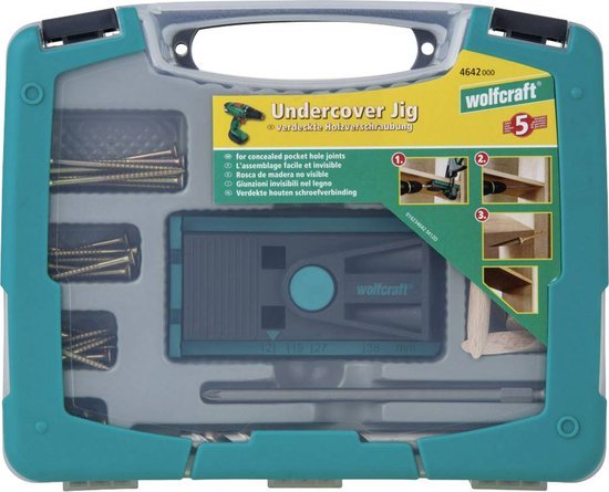 Wolfcraft Set Undercover-Jig 4642000 1 pc(s)