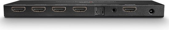 LINDY 38231 4 poorten HDMI-splitter 4096 x 2160 Pixel Zwart van LINDY — afbeelding 5