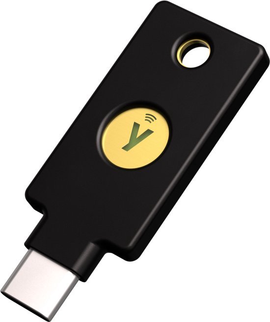 Yubico Security Key C NFC - FIDO2 U2F - USB-C - Waterdicht - Bol