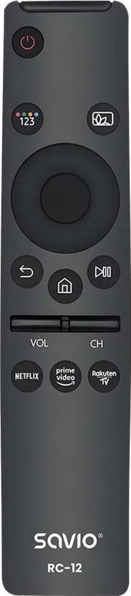 Savio RC-12 remote control IR Wireless TV Press buttons afstandsbediening IR Draadloos Drukknopen