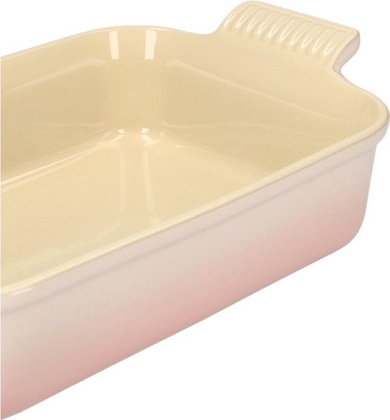 Le Creuset Ovenschaal Heritage - Shell Pink -26 x 19 cm / 2.4 liter