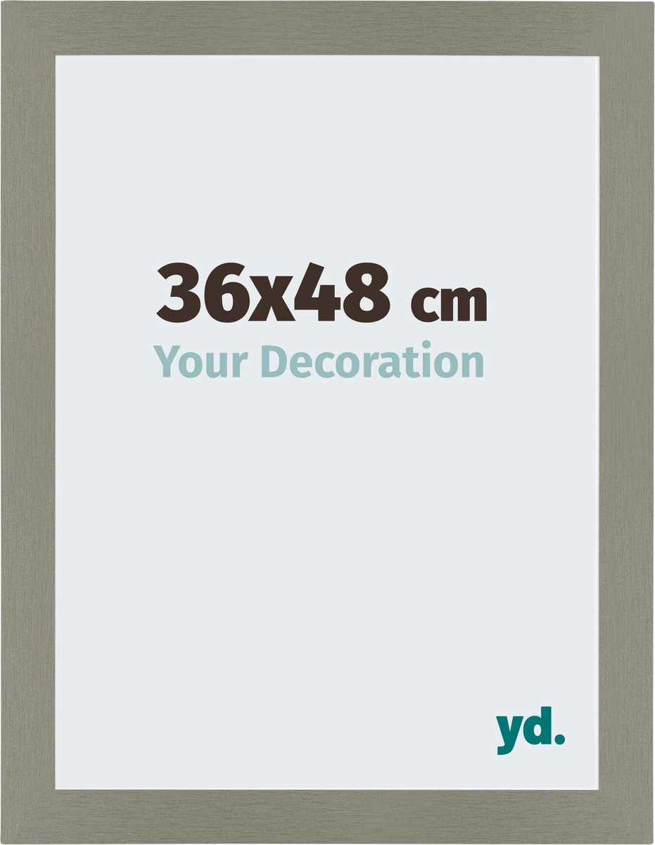yd. Your Decoration - Fotolijst 36x48 cm - MDF - Antraciet - Mura