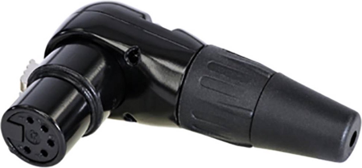 Rean AV RC5FR-B XLR-connector Koppeling, haaks Aantal polen: 5 1 stuk(s)