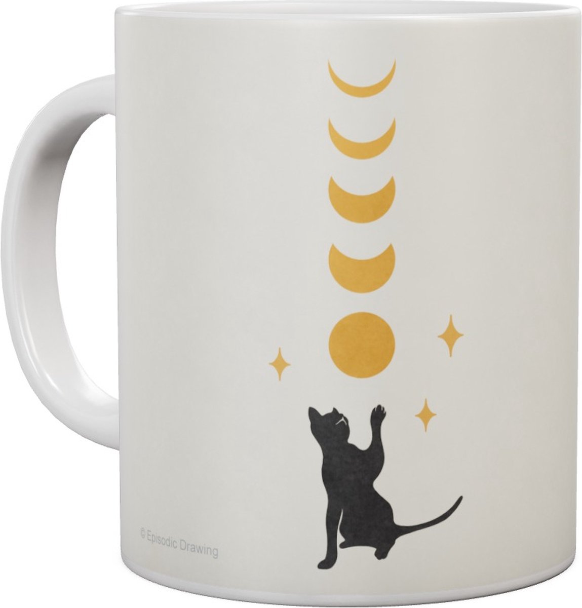Cat And Moon 2 - Mok 440ml 440